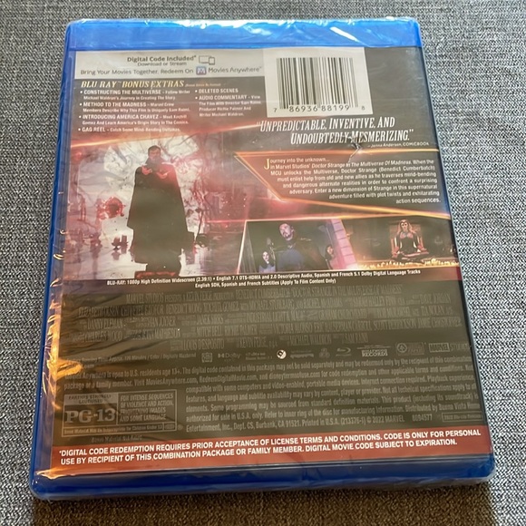 Marvel Studios Doctor Strange in the Multiverse of Madness Blu-Ray & Digital - Picture 2 of 3